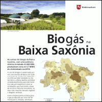 Poster des Biogas-Symposiums in Südbrasilien