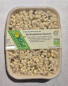 Ein Foto zeigt: Die Sprossen könnten mit dem STEC/ EHEC-Erreger kontaminiert sein und schwere Marge-Darm-Erkrankungen auslösen!