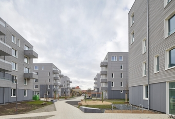 Üstra-Siedlung in Hannover (1. Preis)
