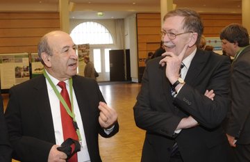 ELER-Messe - Dr. Constantinou (Direktor GD AGRI) und Minister Lindemann