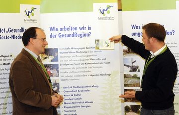 Messeaussteller - Stand 19: Leader-Region Gesundregion Wümme-Wieste-Niederung