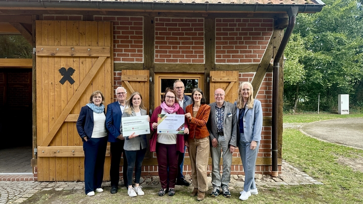 Vier Wohneinheiten für betreutes Wohnen in einem denkmalgeschützten Gebäude (Landkreis Nienburg)