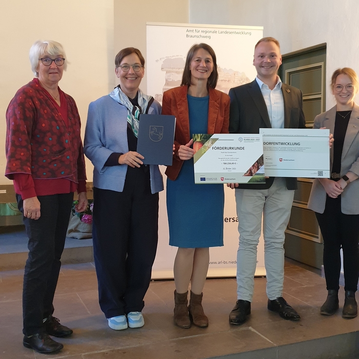 Witt, Ministerin Staudte, Niklas Kielhorn, Lisa-Sophie Winkel