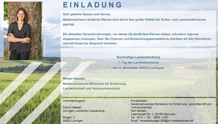 Einladung Tag der Landentwicklung 2025