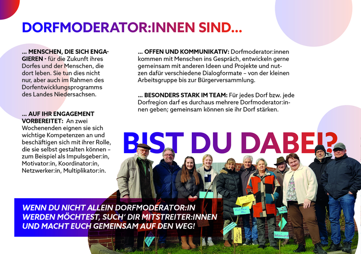Dorfmoderation NIedersachsen